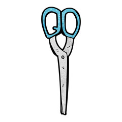 cartoon scissors