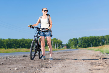 Fototapeta premium Bicycle ride