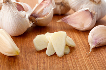 Garlic vegetable