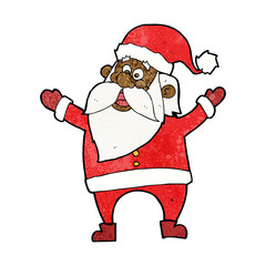 cartoon santa claus