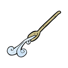 cartoon wooden spoon