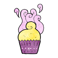 cartoon cupcake
