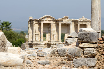 Obraz premium Celsus library, Ephesus, Turkey