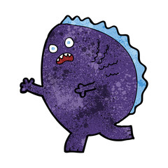 cartoon monster