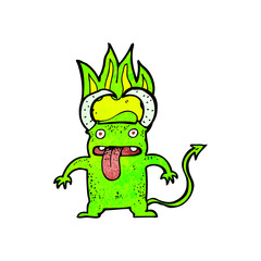 cartoon little devil