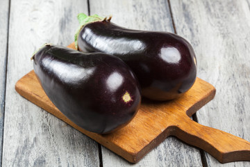 Healthy and delicious eggplants