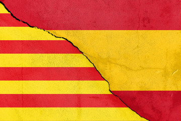 Bruch durch Spanien und Katalonien