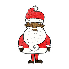 cartoon santa claus