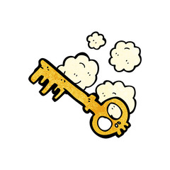 cartoon spooky key