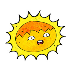 cartoon sun