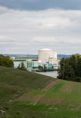 Fototapeta premium Kernkraftwerk Beznau