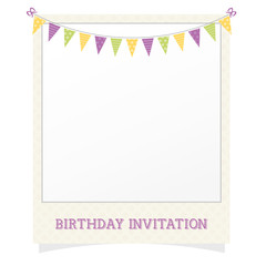 Polaroid with Garland