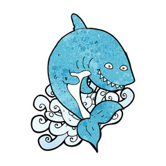cartoon shark