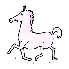 cartoon horse