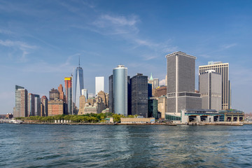 Fototapeta na wymiar Manhattan skyline in New York