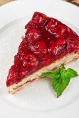 cake with berry's