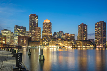 Boston Harbor and waterfront