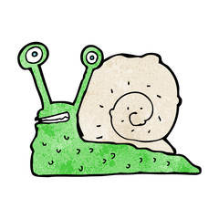 cartoon snail