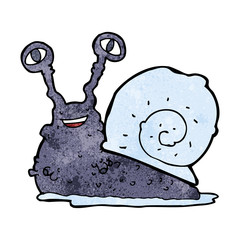 cartoon snail