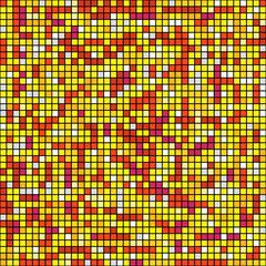 Abstract background of mosaic elements. Seamless pattern