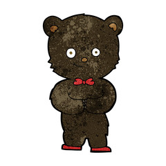 cartoon cute little bear