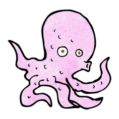 cartoon octopus