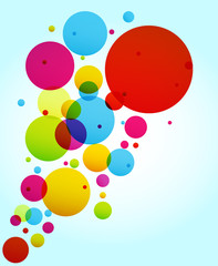colorful circle background