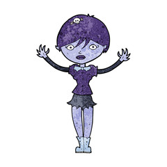 cartoon vampire girl