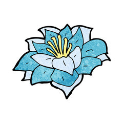 Obraz premium cartoon flower