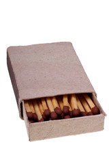 matches  isolated on white with Clipping Path