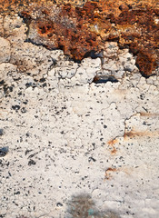 Grunge retro rusty metal texture or background