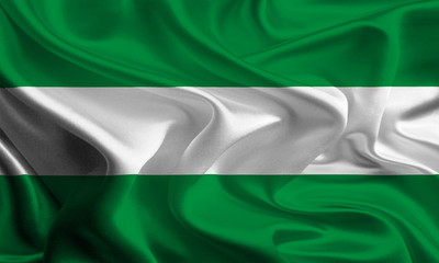 Obraz premium Flag of San Jose de Ocoa Province of Dominican Republic 