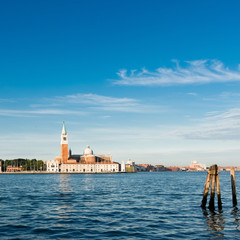 The church and monastery at San Giorgio Maggiore in the lagoon o