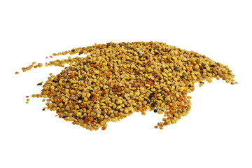 Pile of bee pollen, ambrosia