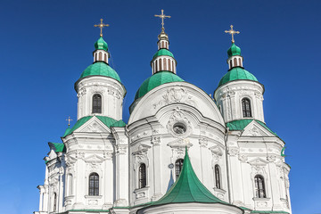 Cathedral of Birth of Virgin Mary, Kozelets, Chernigov region.