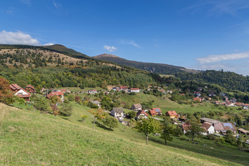 Fototapeta na wymiar Village d'Alsace