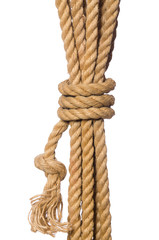 Rope isolated on the white background
