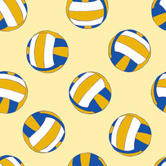 Seamless volleyball balls
