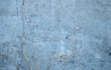 Texture of old wall covered with gray stucco