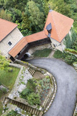 Naklejka premium Castle of city Ozalj