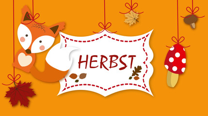 Herbst Hintergrund Autumn Background