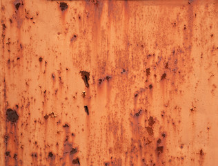 Texture of rusty metal wall