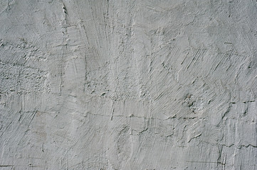 Obraz premium Texture of old wall covered with gray stucco