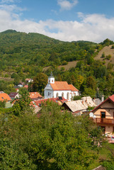 Fototapeta na wymiar Church saint Jakub - Novy Svet, Banska Bystrica