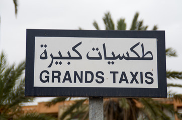 Grands taxis - Maroc