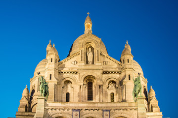 Fototapeta na wymiar Basilique du Sacre Coeur in Paris France