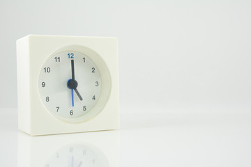 Fototapeta premium The time is out, go home and meet your family, concept.
