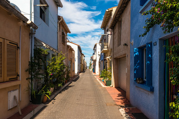 Quartier de La Pointe Courte à Sète, Languedoc
