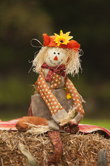 Fall Scarecrow Doll
