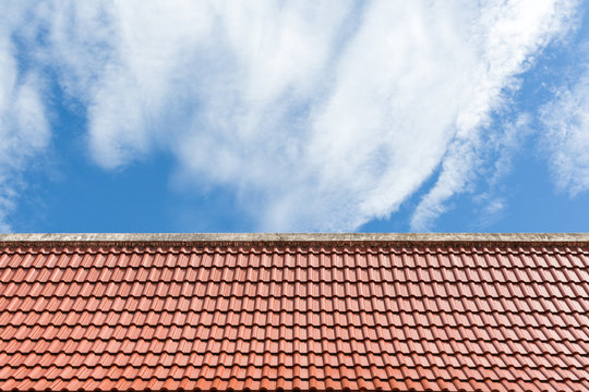 old style roof top